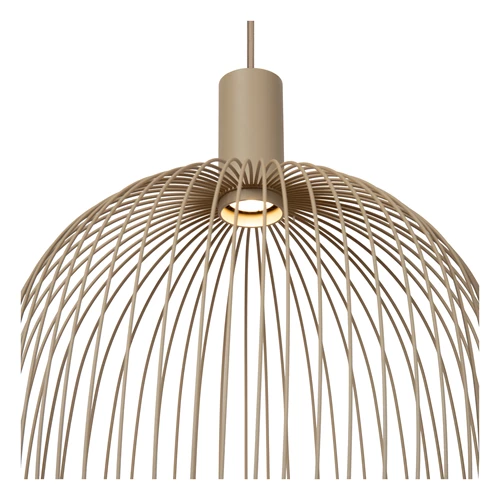 Lucide ESTEREL - Pendelleuchten - Ø 40 cm - 1xGU10 - Taupe | Essential - detail 2